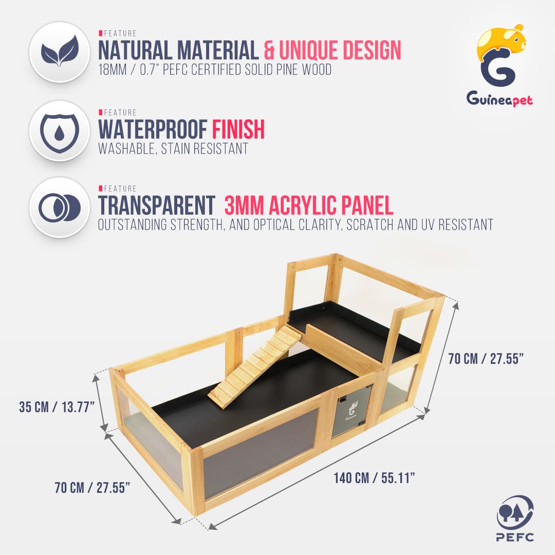 Enceinte en bois 2x4 avec loft