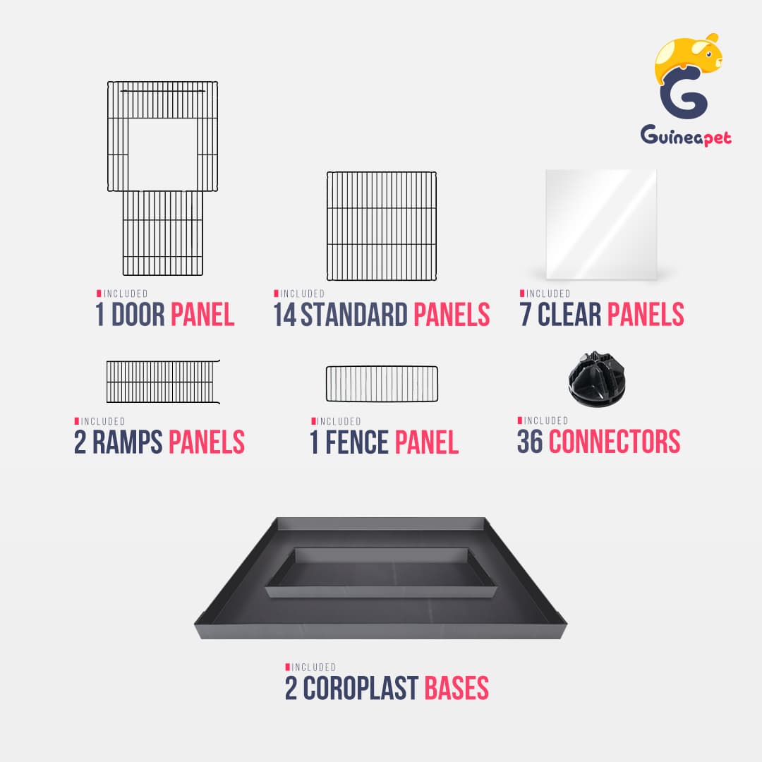 Gaiola C&C Transparente 2X6 com Loft