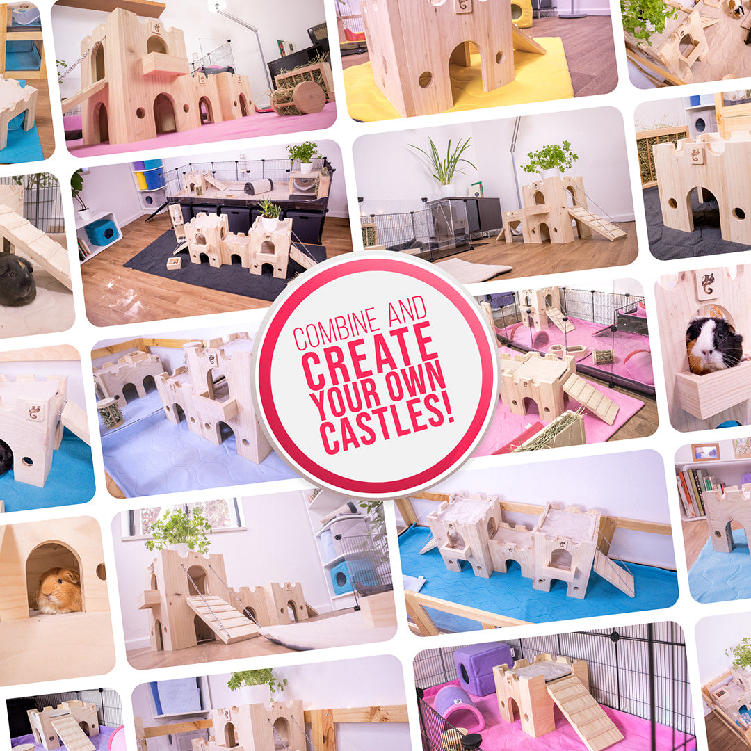 Castle House xl Wooden Hidey