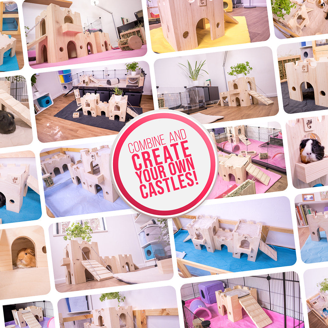 Nascondiglio in legno Castle House XL