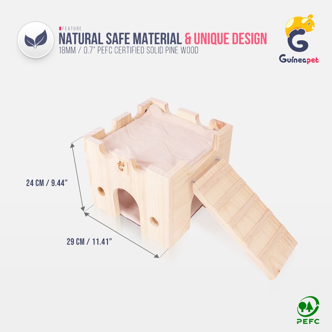 <tc>Abri en bois. Maison du château</tc>