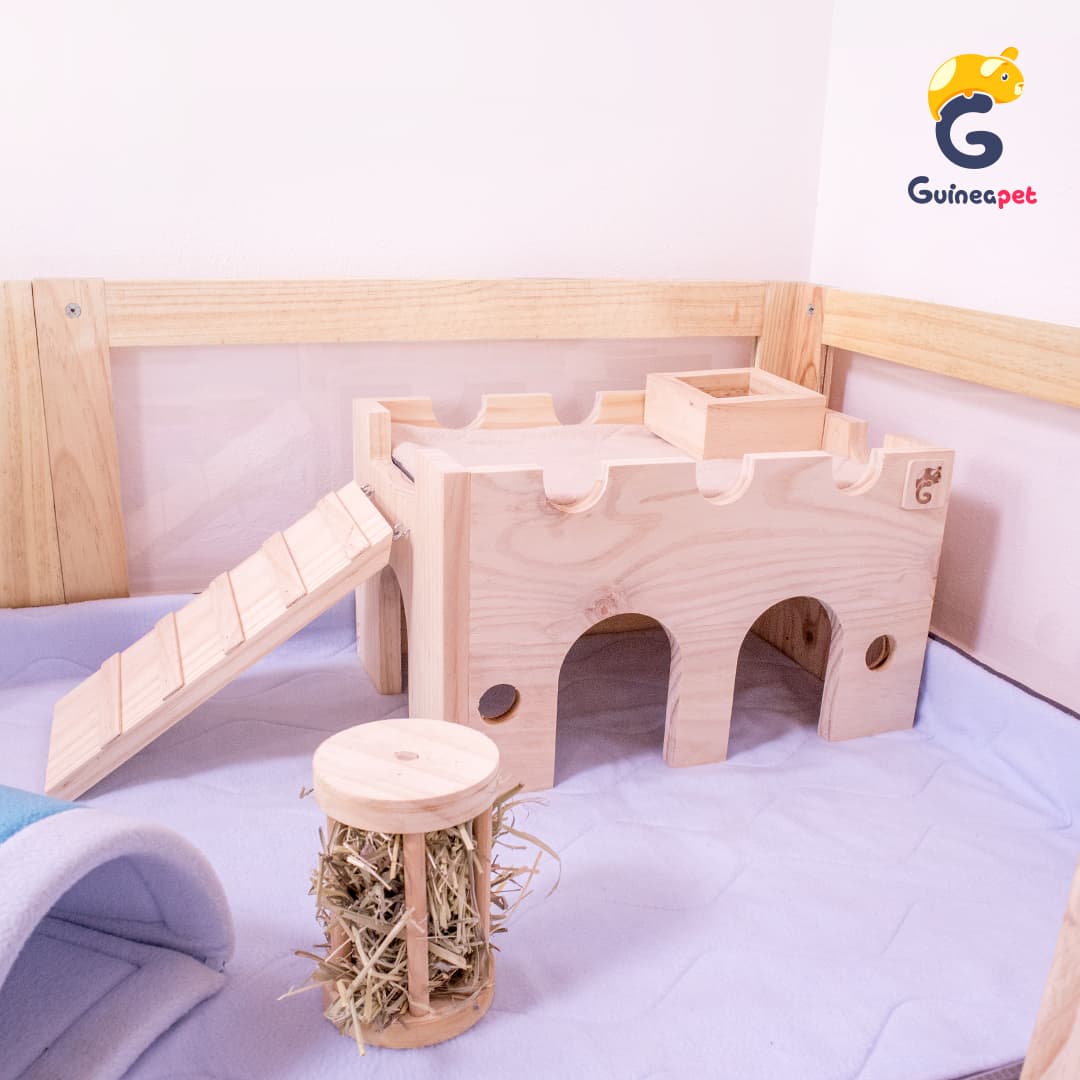 Schlosshaus XL Holz Versteck