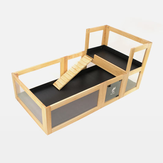 2X4 Wooden Enclosure with Loft