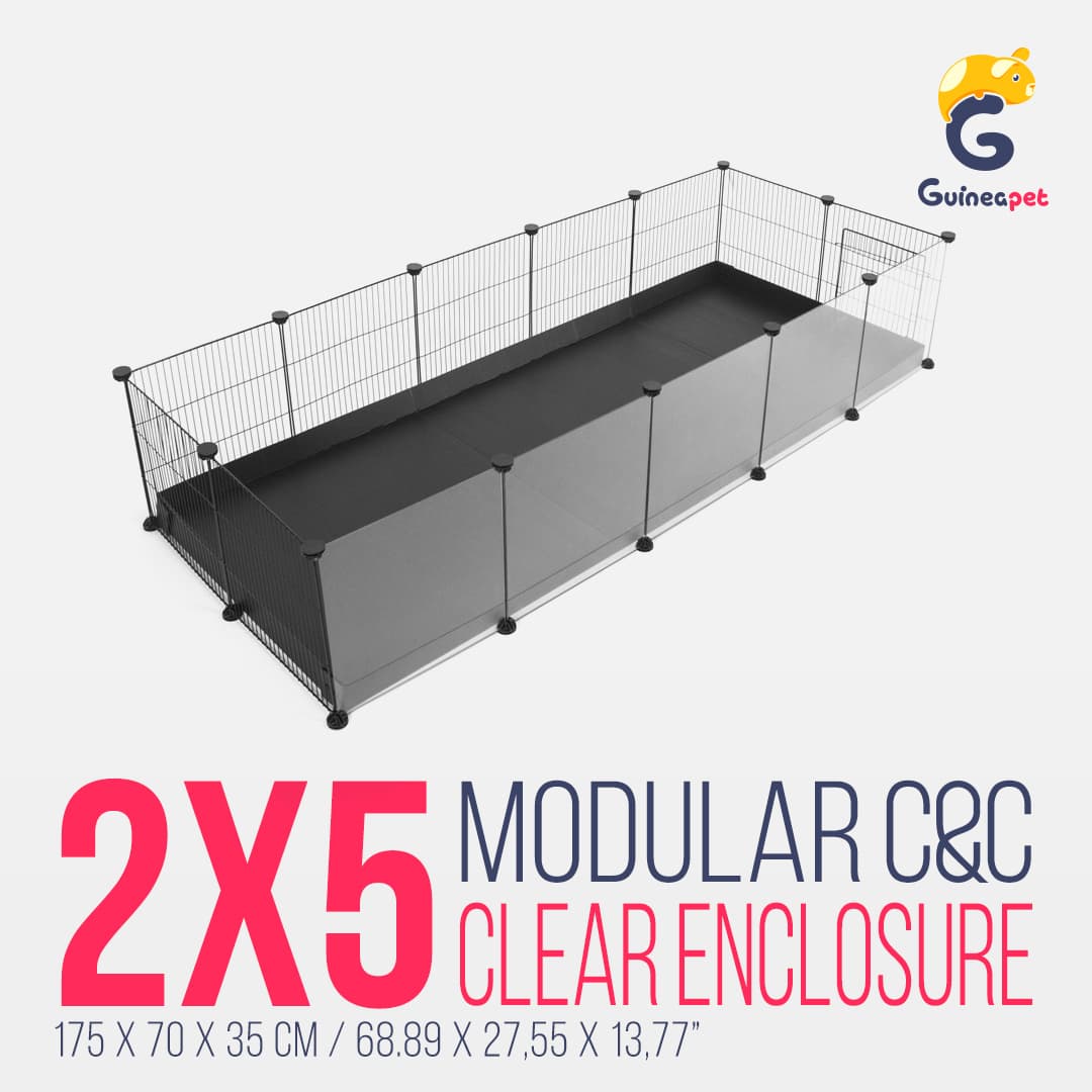 2X5 Transparentes C&amp;C-Gehäuse