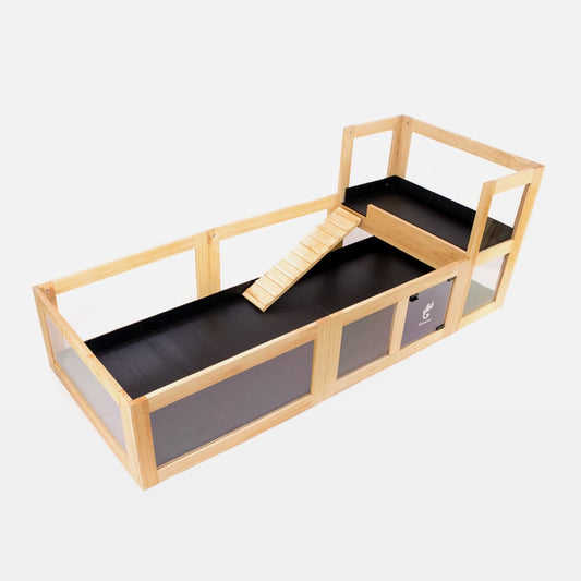 2X5 Wooden Enclosure with Loft