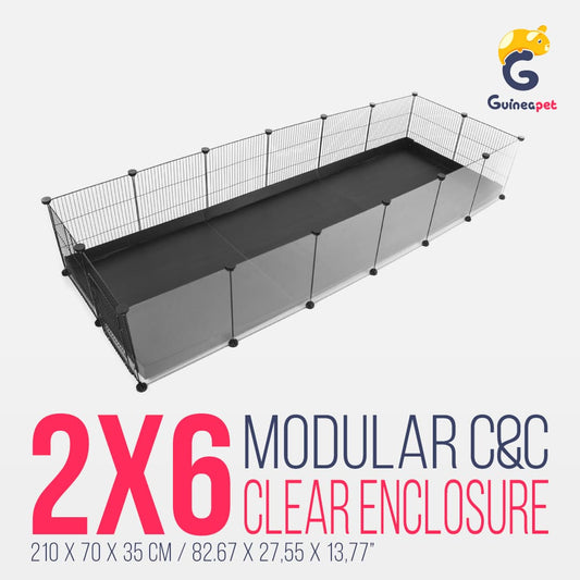 Boîtier transparent <tc>C&C</tc> 2X6