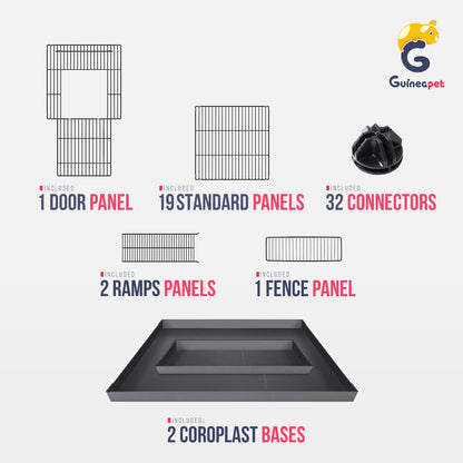 <tc>2X5 C&C Enceinte avec loft</tc>