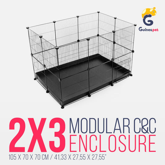 Gabinete 2X3 C&C para Coelhos