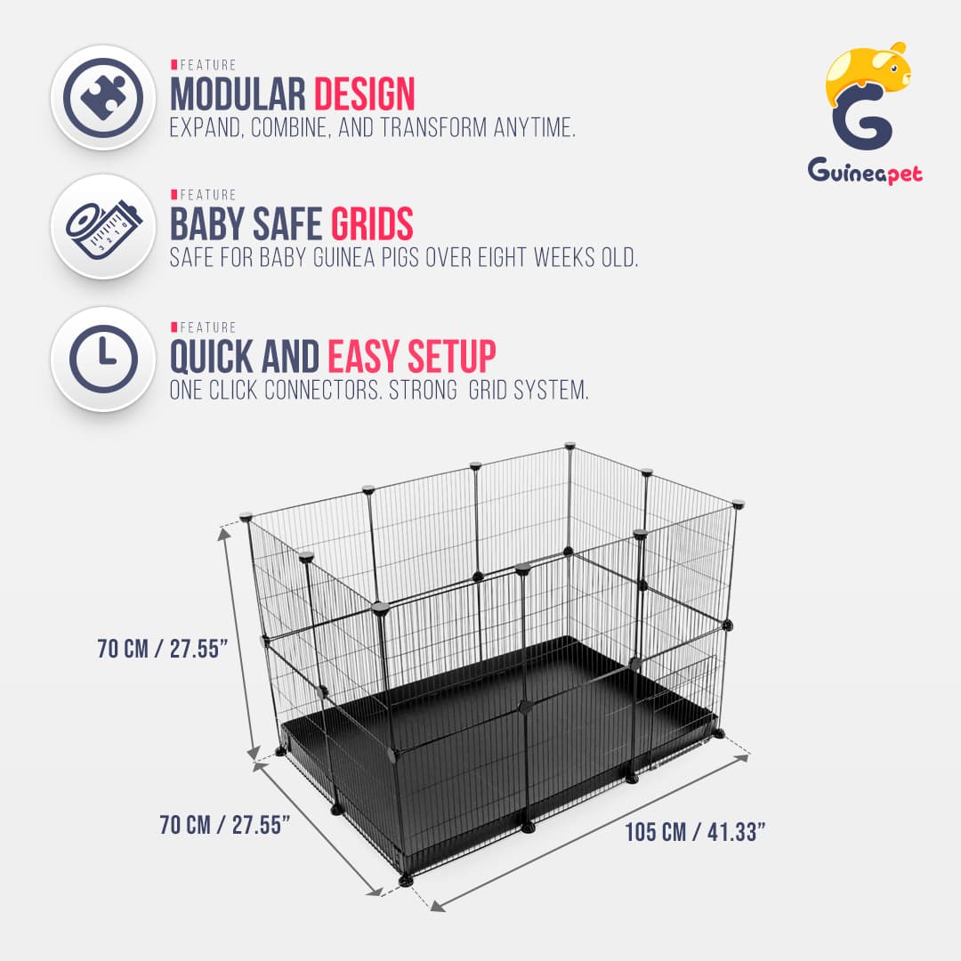 Gabinete 2X3 C&C para Coelhos