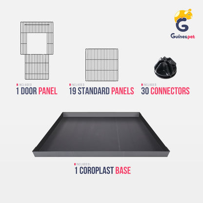 Gabinete 2X3 C&C para Coelhos