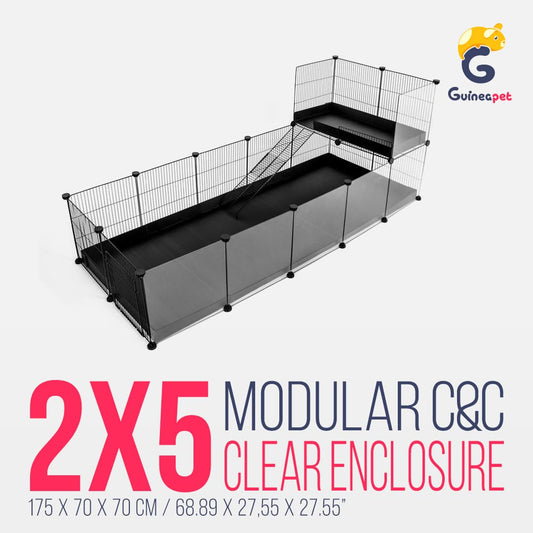 Gaiola C&C Transparente 2X5 com Loft