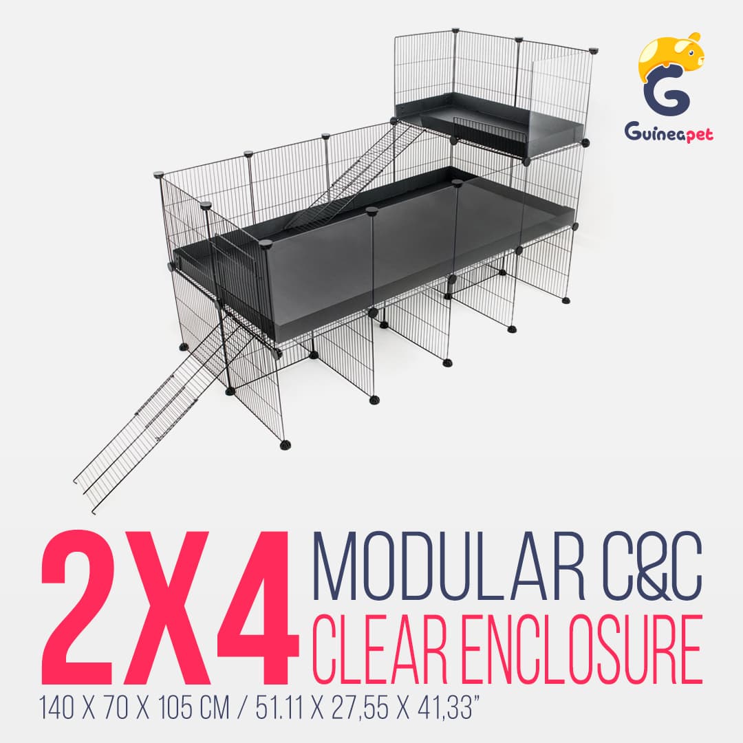 <tc>Boîtier transparent C&C 2X4 avec support et loft</tc>