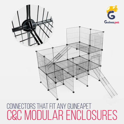 Connectors for Guineapet C&C enclosures