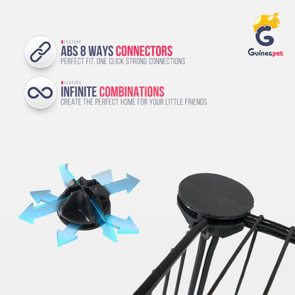 Connectors for Guineapet C&C enclosures