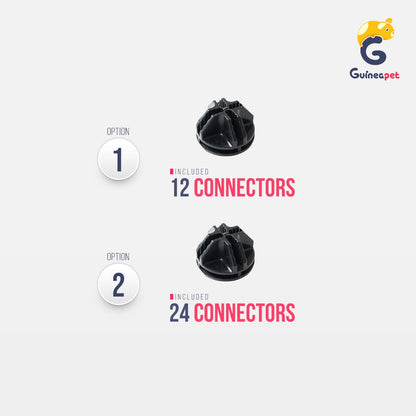 Connectors for Guineapet C&C enclosures