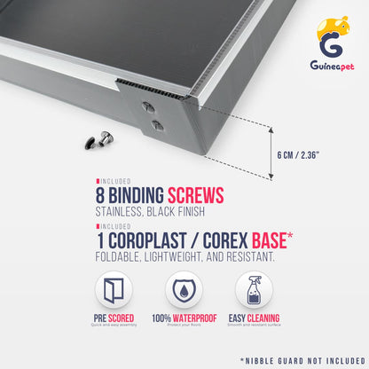 Gabinete 2X3 C&C para Coelhos