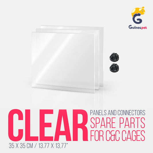 Clear Panels for Guineapet C&C Enclosures