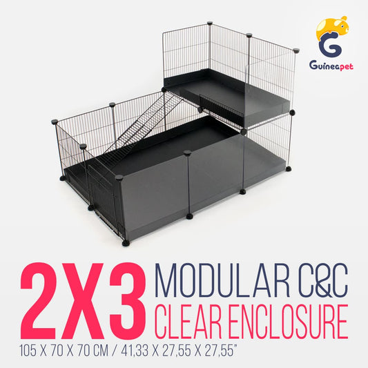 Gaiola C&C Transparente 2X3 com Loft