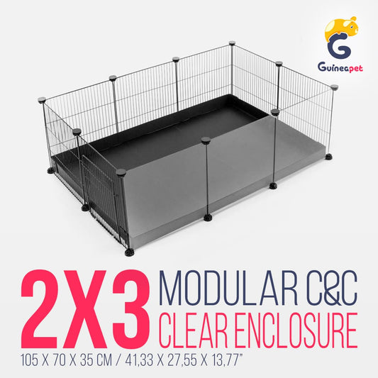 Gaiola C&C transparente 2X3
