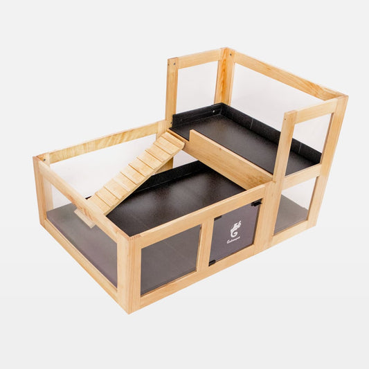 2X3 Wooden Enclosure with Loft
