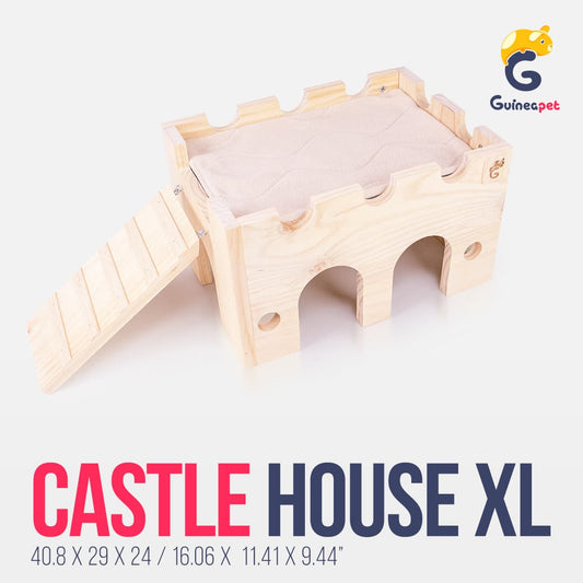 <tc>Abri en bois. Maison du château XL.</tc>